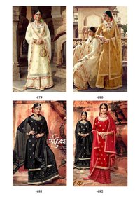 Ibiza Suit Haseen Russian Silk Fancy Embroidery With Diamond Salwar Suit Catalog