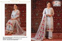 Khayyira Suits Alzohaib Vol 2 Georgette With Embroidery Work Pakistani Suit Catalog
