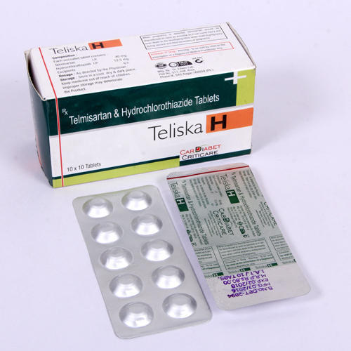 Telmisartan and Hydrochlorothiazide Tablets