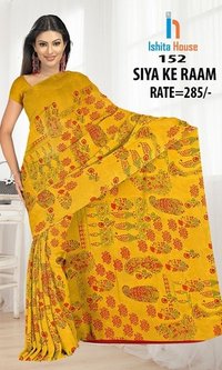 Printed Saree