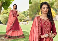 Rangoon Mastani Jam Silk With Work Readymade Suit Catalog