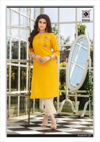 Kiana Majesty Vol 2 Viscose Kurti With Sharara Skirt Pant And Plazzo Catalog