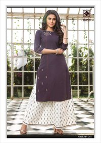 Kiana Majesty Vol 2 Viscose Kurti With Sharara Skirt Pant And Plazzo Catalog