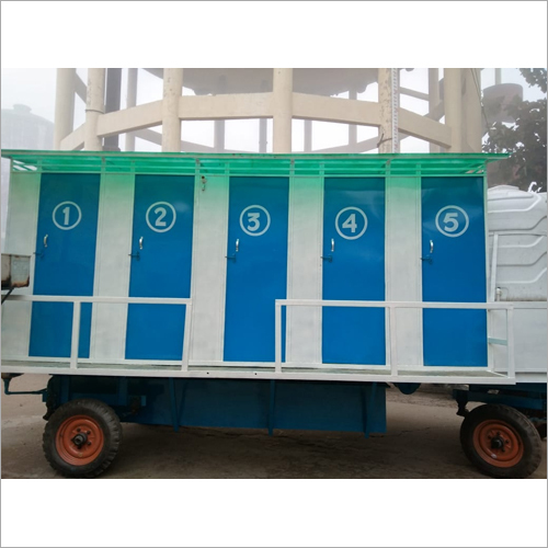 5 Seater GI Mobile Toilet Van