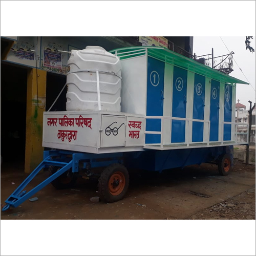 10 Seater FRP Mobile Toilet Van