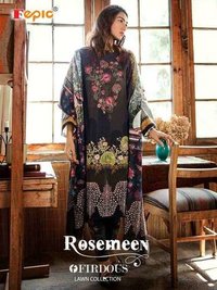 Fepic Firdous Lawn Collection Cambric Cotton Pakitani Dress Material Catalog