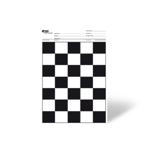 TQC SHEEN VF2316 Test Charts - Plastic, DIN A4 Size | Silver Color, Film Laminated, Washability Opacity Scrub Chart