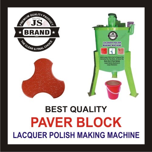 Paver Block Lacquer Polish Making Machine By JS BRAND