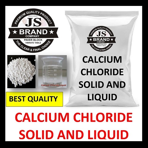 Calcium Chloride Solid and Liquid By JS BRAND