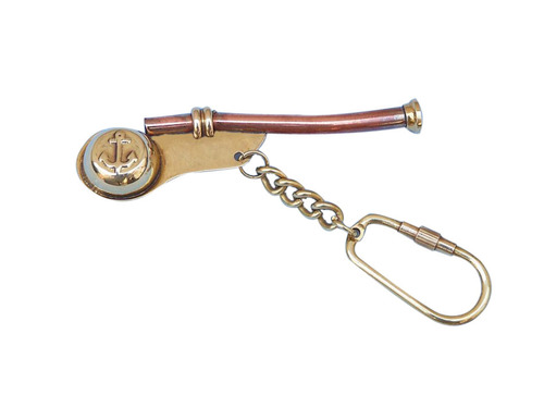 Nautical Key Chain Bosun Whistle 3