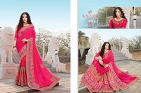 Kalista Nagma Vichitra Silk Designer Embroidered Saree Catalog