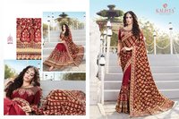Kalista Nagma Vichitra Silk Designer Embroidered Saree Catalog