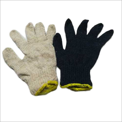 Multicolor Cotton Knitted Hand Gloves