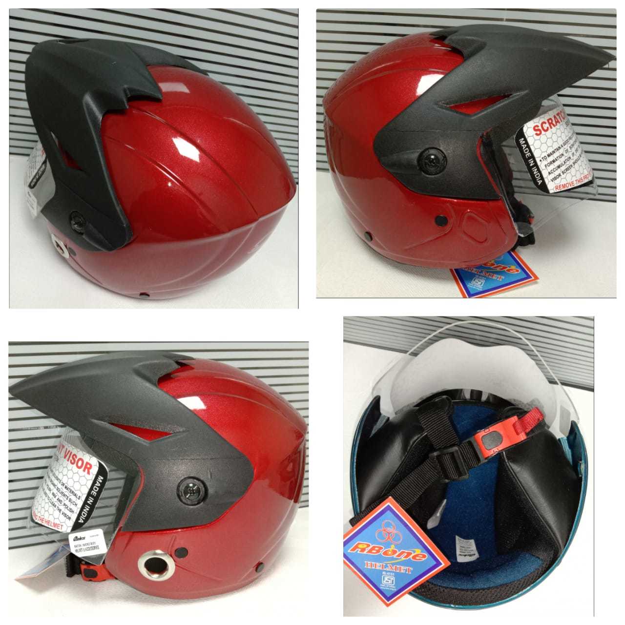 Cruze Grip Open Face Bike Helmet