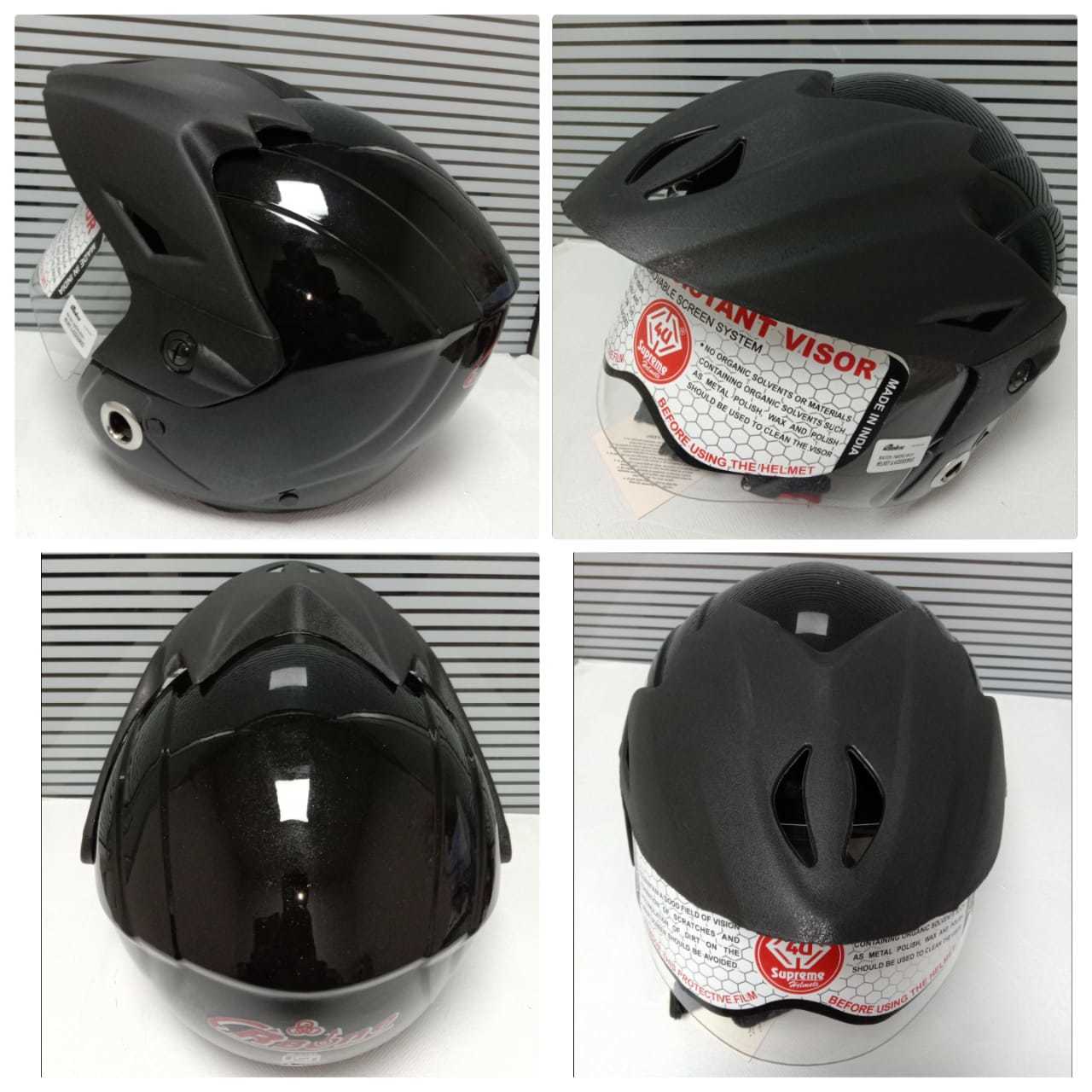 Cruze Grip Open Face Bike Helmet