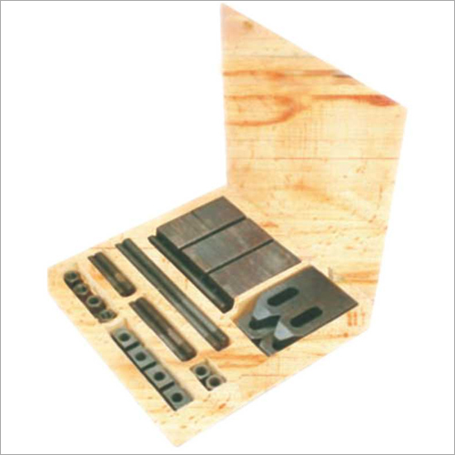 Clamping Kit - 34 Piece With Adjustable Support Plates and Strap Clamps By CLAMP SMITH INDIA