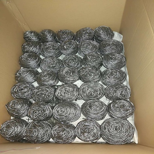 stainless steel scourer ball