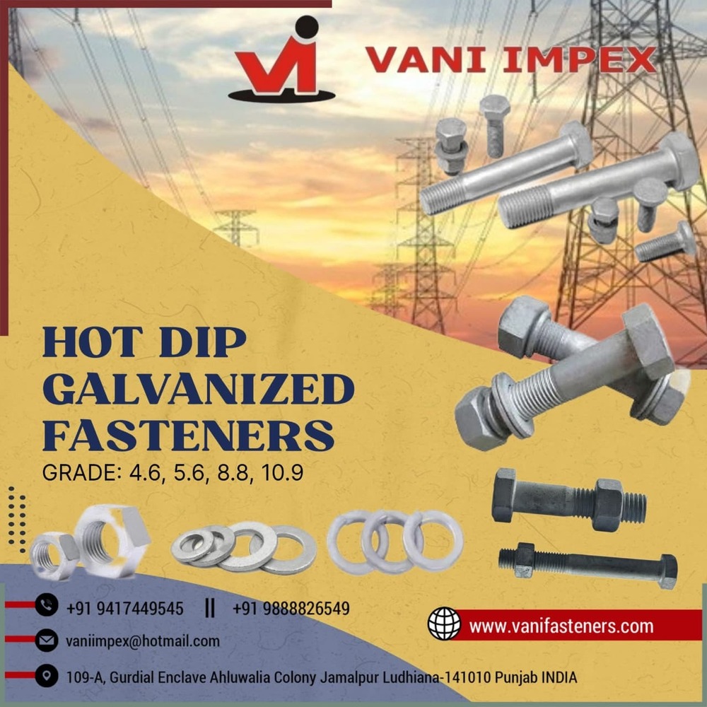 Rust Resistance Hot Dip Galvanized Fasteners