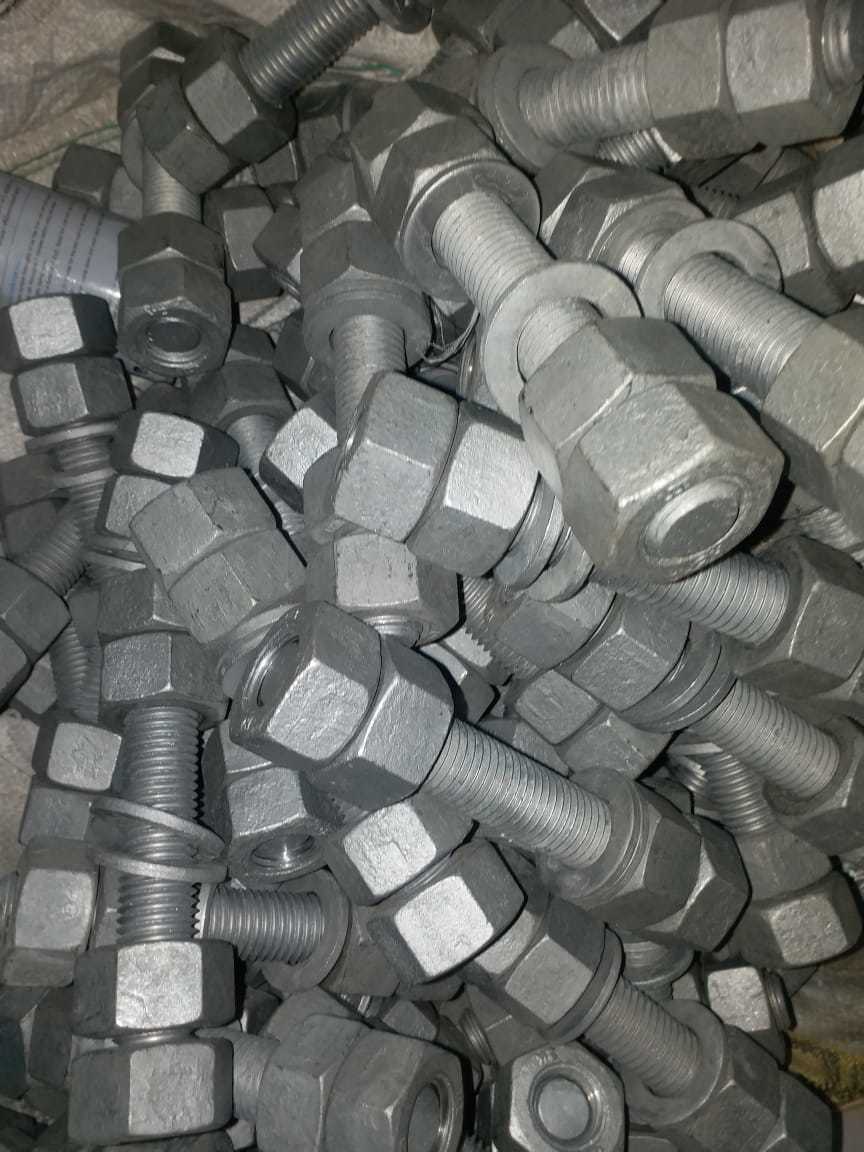 B7 Studs With 2h Heavy Hex Nuts
