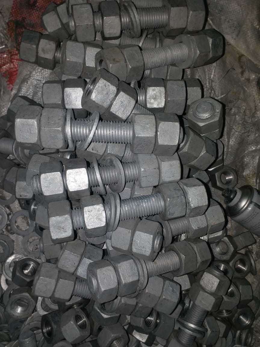 B7 Studs With 2h Heavy Hex Nuts