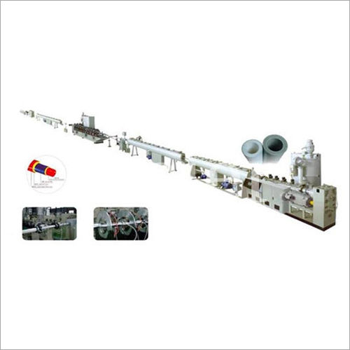 PE-PP-R Aluminum and Plastic Static Pipe Production Line