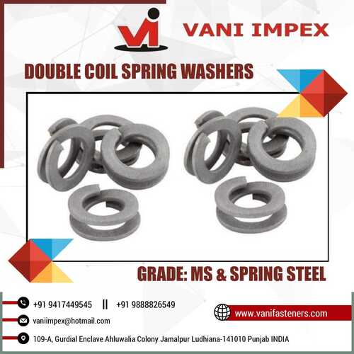 Double Coil Spring Washer