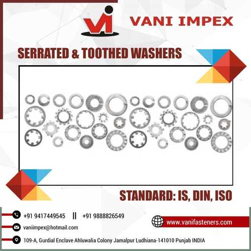Serrated And Toothed Washers