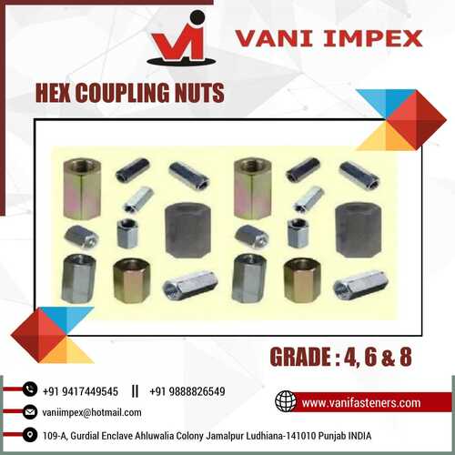 Hex Coupling Nuts