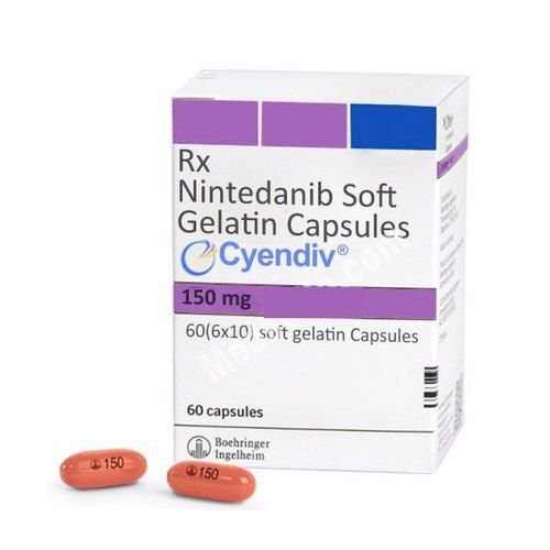 Cyendiv Nintedanib 150 Mg - Shelf Life: 2 Years