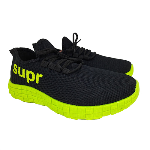 Mens Blue And Green Sports Shoes