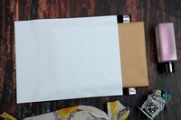 Tamper Proof Courier Bag - 50 Micron Thickness | Soft Opaque Material, Multi-layer Lamination, Custom Sizes And Designs Available In Black, Grey, Or White