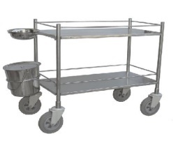 Labcare Export S.S. Dressing Trolley