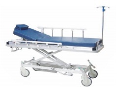 Hydraulic Emergency Trolley, For Hospital