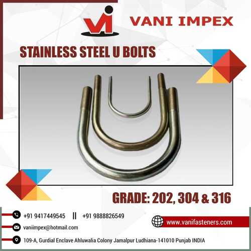 Stainless Steel U Bolt