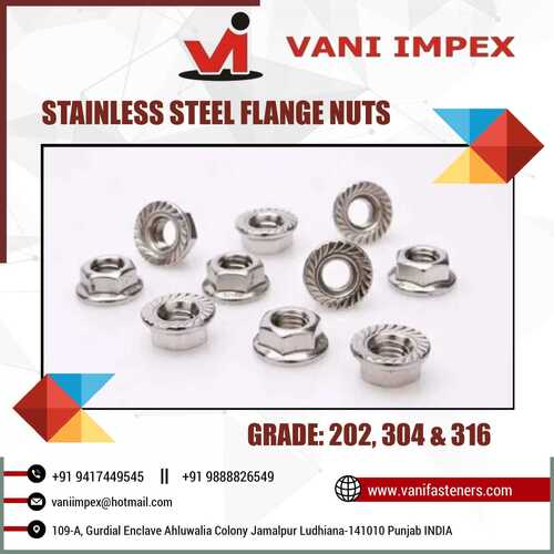 Stainless Steel Flange Nuts