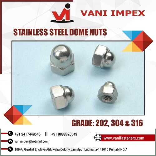 Stainless Steel Dome Nut