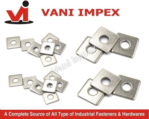 Stainless Steel Square Washers By VANI IMPEX