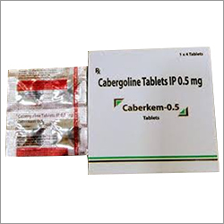 0.5 MG Cabergolin Tablets IP 