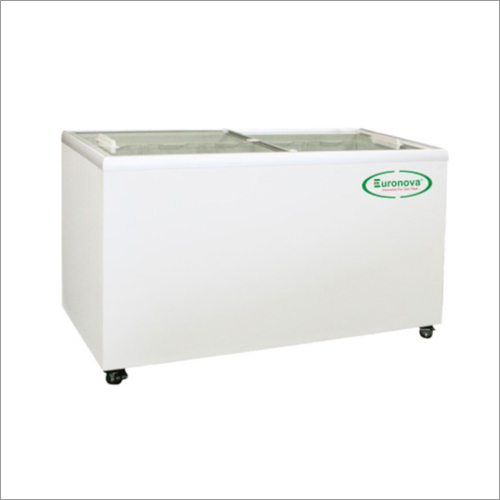 350 CG Euronova Glass Top Island Freezer