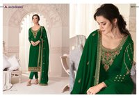 Aashirwad Creation Nargis Georgette Designer Salwar Suit Catalog