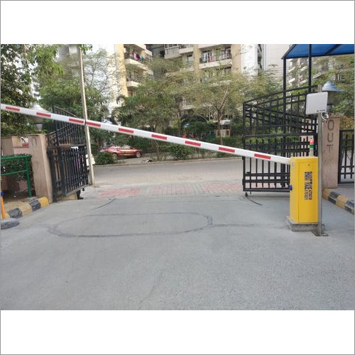 Yellow and Orange Mild Steel Faac Boom Barrier For Industrial