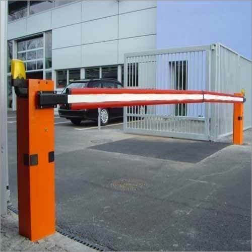 Red Automatic Boom Barrier Installation Service