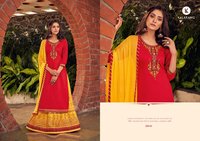 Kalarang Kashvi Jam Silk Cotton With Embroidery Work Dress Material Catalog