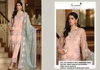 Serene Zarif Faux Georgette Pakistani Salwar Suit Catalog