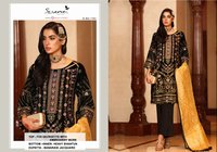 Serene Zarif Faux Georgette Pakistani Salwar Suit Catalog