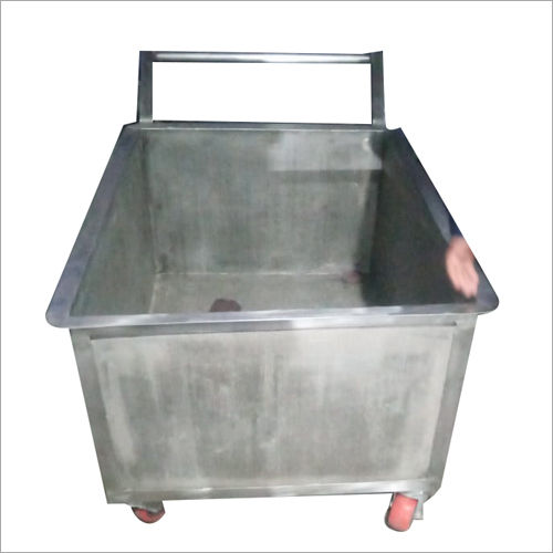 Industrial Stainless Steel Trolley Max Load: 50  Kilograms (Kg)