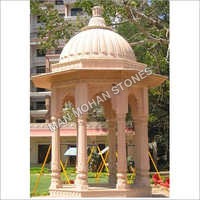 Natural Sandstone Chatri For Mandir