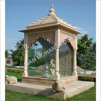 Outdoor Garden Stone Chatri