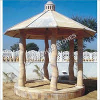 Decorative Sandstone Gazebo