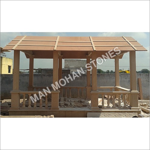 Outdoor Sandstone Gazebo